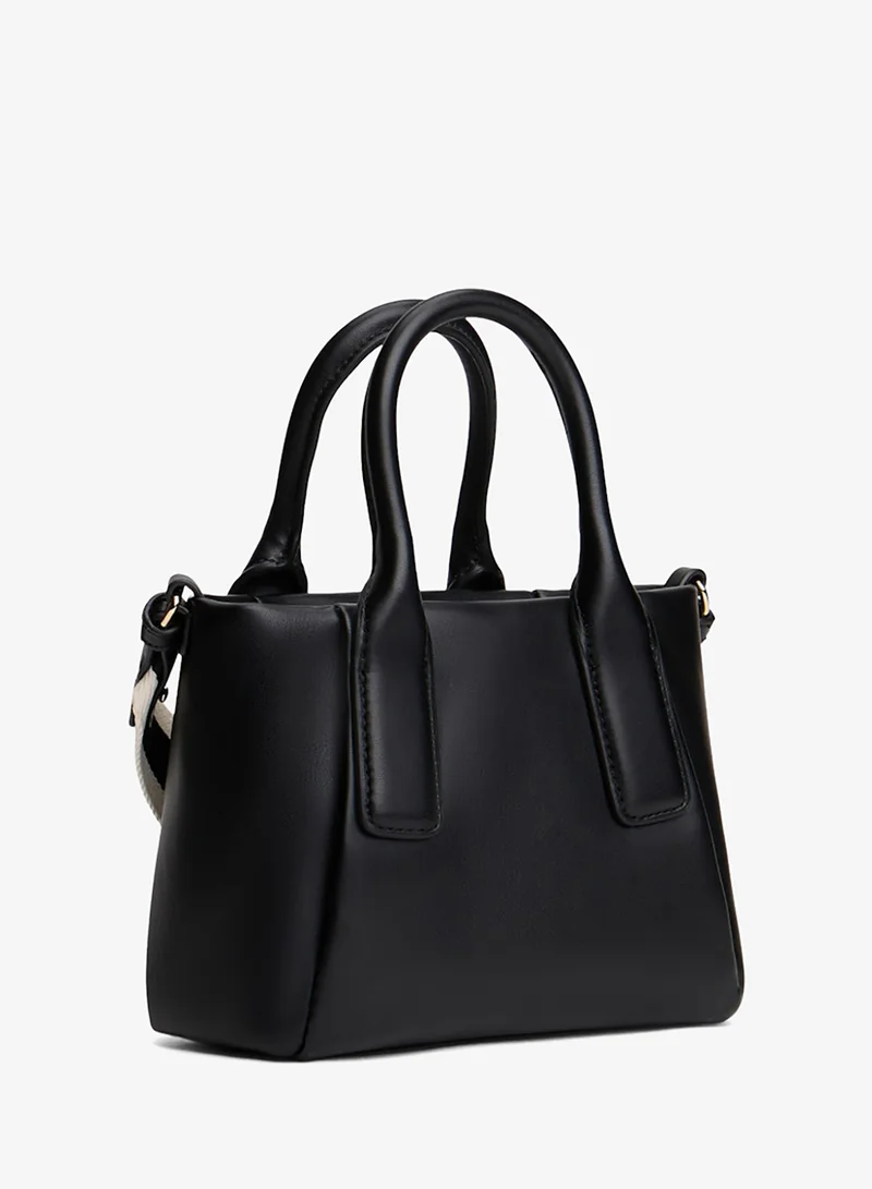 TOMMY HILFIGER  Essential Metallic Logo Crossbody Tote Bag for Women | Best Price UAE